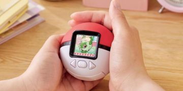This pettable Poké Ball is a Tamagotchi-style toy with over 150 Pokémon inside and I need it now