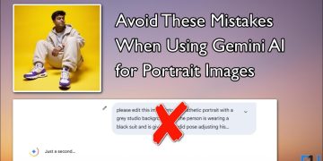 Avoid These Common Mistakes When Using Gemini AI for Aesthetic Portraits
