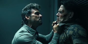 Peacemaker star Frank Grillo breaks down Rick Flag Sr’s brutal beatdown of Chris Smith in season 2 episode 6: ‘It’s like a volcano erupting’