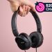 I tried out some super-cheap wired headphones – they put the bass in ‘bargain basement’