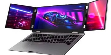 Crazy new triple-screen laptop tries to merge desktop power with portability but ends up raising doubts about everyday usability