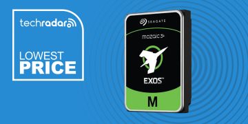 Seagate Exos M 30TB hard drive is the cheapest per TB right now, so act fast if you want one