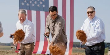 Rivian breaks ground on $5B Georgia factory ahead of construction in 2026