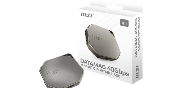 MSI’s new Datamag SSD sticks to your laptop or phone and hits insane 4000MB/s speeds with magnetic magic