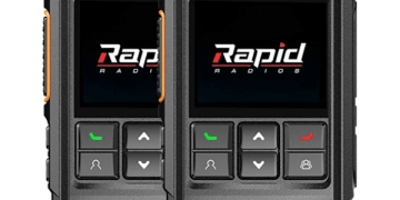 Rapid Radios Nationwide PTT Walkie-Talkie – Nationwide LTE Two-Way Radios