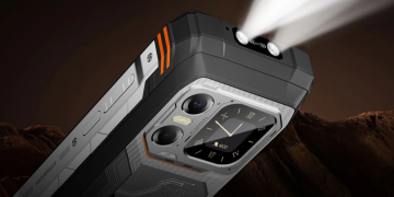 Blackview’s Explore 1 crams two displays, a night vision camera, and “flame retardancy” into one ridiculously heavy phone