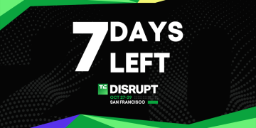 Only 7 days until TechCrunch Disrupt 2025 and ticket prices increase
