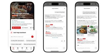 Yelp’s AI assistant can now scan restaurant menus to show you what dishes look like