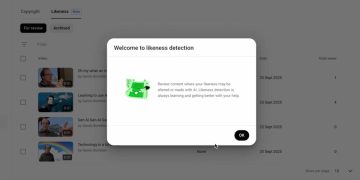 YouTube is rolling out likeness detection tool to combat deepfakes