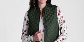 ShopHQ is selling a quilted vest for only $24 right now
