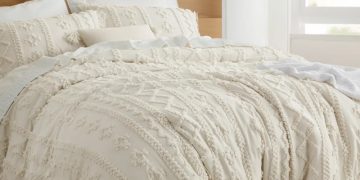Walmart's bestselling tufted boho comforter is on sale for $48, and it's 'super soft and cozy'