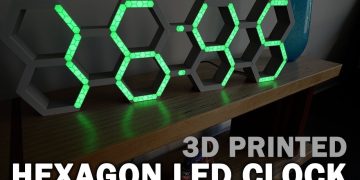 How to Build a Stunning Hexagon LED Clock with 3D Printing