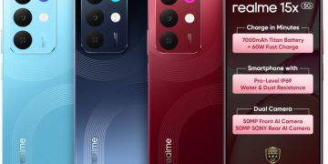 Realme Launches 15X 5G With 144Hz Display And 7000mAh Battery