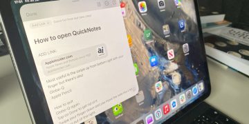 iPadOS 26: How to use Quick Notes or take a screenshot with a swipe