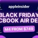 MacBook Air Black Friday deals: Prices slashed to $749 at Amazon