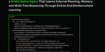 How to Build a Model-Native Agent That Learns Internal Planning, Memory, and Multi-Tool Reasoning Through End-to-End Reinforcement Learning