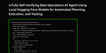 How to Build a Fully Self-Verifying Data Operations AI Agent Using Local Hugging Face Models for Automated Planning, Execution, and Testing