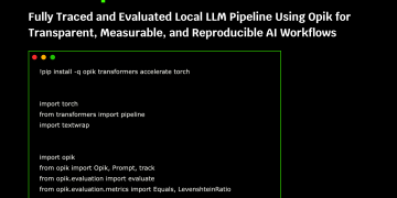 An Implementation of Fully Traced and Evaluated Local LLM Pipeline Using Opik for Transparent, Measurable, and Reproducible AI Workflows