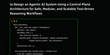 A Coding Guide to Design an Agentic AI System Using a Control-Plane Architecture for Safe, Modular, and Scalable Tool-Driven Reasoning Workflows