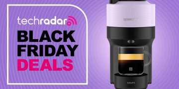 The tiny Nespresso Vertuo Pop coffee maker is yours for just £55 for Black Friday – and you get 50 free coffee pods too