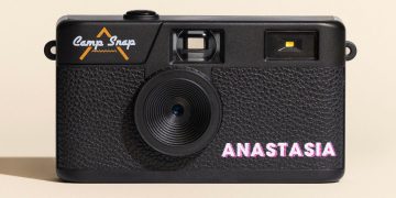 Need a cheap camera gift idea? My top pick is a personalized Camp Snap retro compact