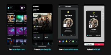 TikTok users can now share tracks and more from Amazon Music