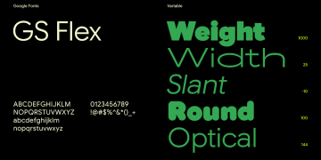 The Google Sans Flex typeface is now available to download